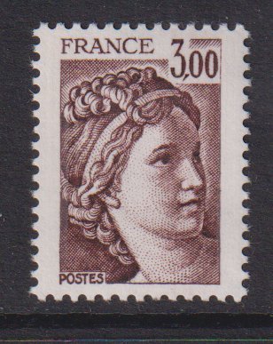 France  #1577  MNH  1978   Sabine 3fr