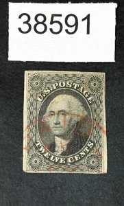 US STAMPS # 17 USED $260 LOT #38591