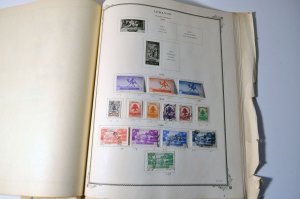 Lebanon Stamp Collection on 22 Scotts Pages Mint & Used - 1924-60s Liban Stamps