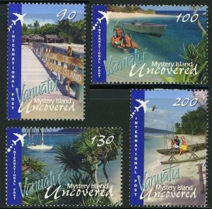 Vanuatu #966-969 Mystery Island Postage Stamps 2009 Mint LH