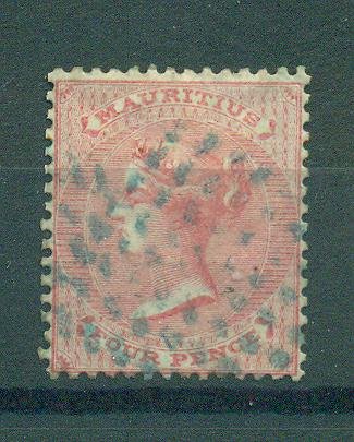 Mauritius sc# 26 used cat value $42.50