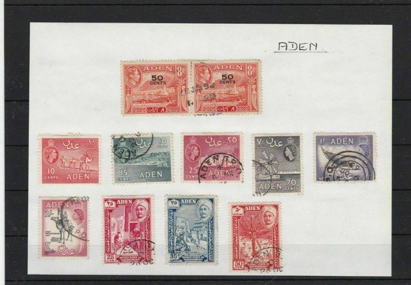 aden stamps ref 12735