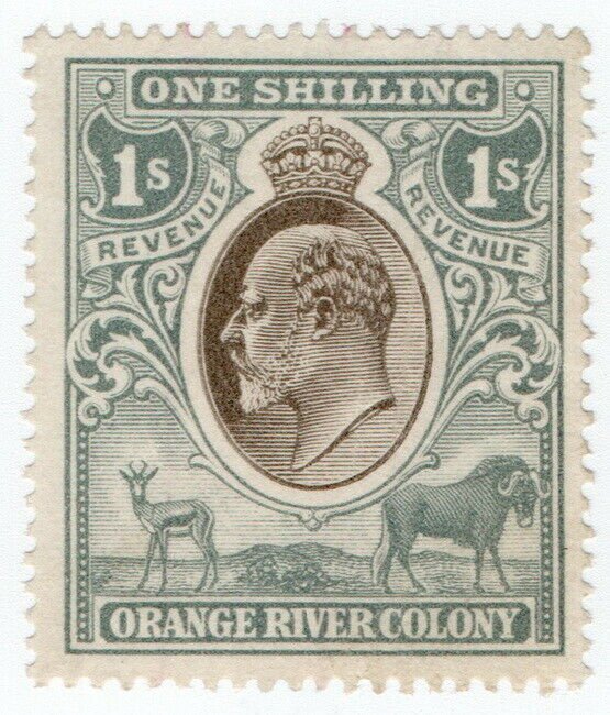 (I.B) Orange River Colony Revenue : Duty Stamp 1/-