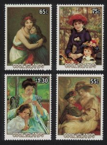 Cook Is. Painting Rubens Renoir 1985 MNH SG#1030-1033