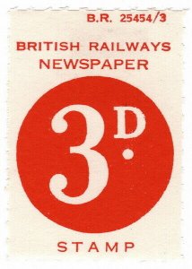 (I.B) British Railways Board : Newspaper Parcel 3d