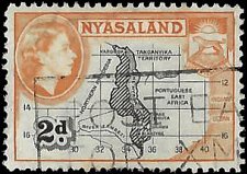 NYASALAND PROTECTORATE   #100 USED (1)