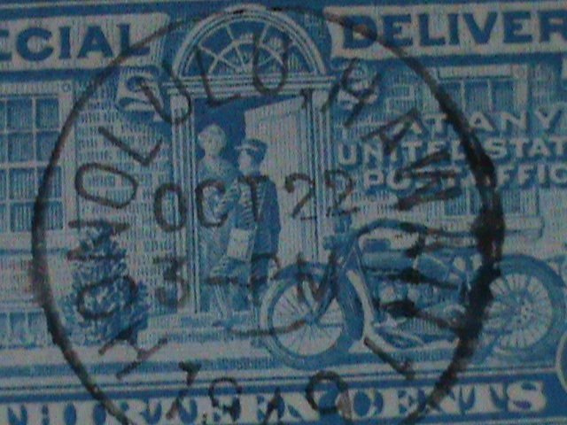 ​UNITED STATES-1944 SC#E17-SPECIAL DELIVERY13-CEN-USED VF-80-YEARS OLD