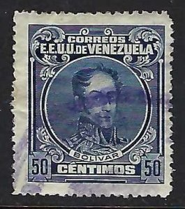 Venezula 280 VFU BOLIVAR Z524-1