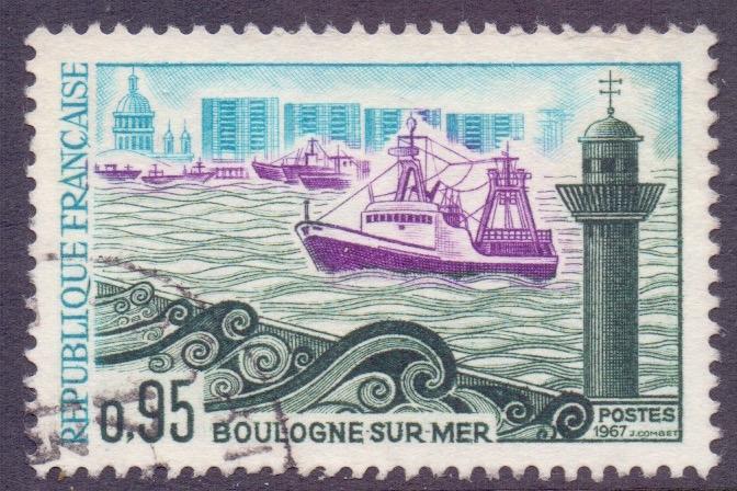 France SG1759 - YT 1503, 1966 Tourism 95c used