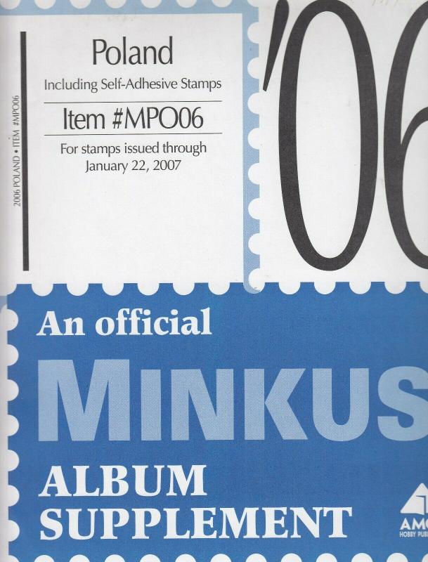 Minkus Album Supplement Poland Isuues Through Jan 2007