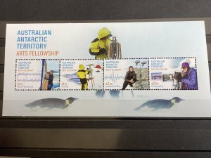 AAT / Australian Antarctica - Postfris/MNH - Sheet Arts Fellowship 2021