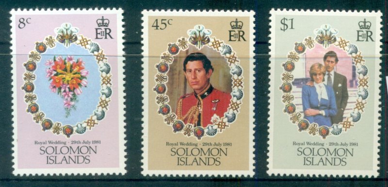 Solomon Is 1981 Royal Wedding Charles & Diana MUH