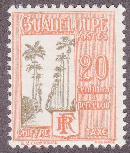 Guadeloupe J30 Avenue of Royal Palms 1928