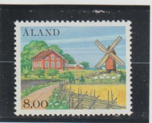 Aland  Scott#  19  MNH  (1985 Farm & Windmill)