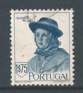 Portugal #680 Used 1.75e Woman of Algarve