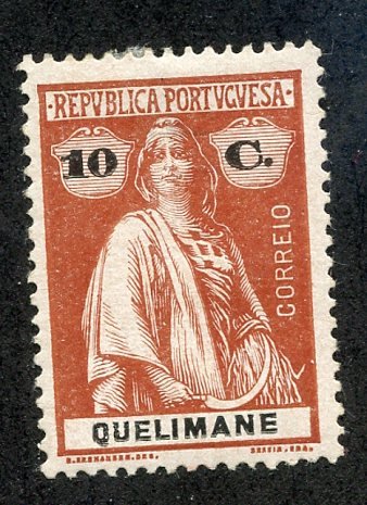 Quelimane, Scott #34 Unused, Hinged