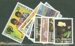 Djibouti #489/502 Mint (NH) Single (Complete Set)