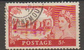 Great Britain SG 537a Used De La Rue Printing