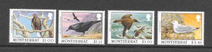 BIRDS - MONTSERRAT #916-19 MNH