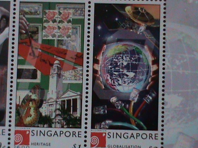 ​SINGAPORE-2000-SC#918E SINGAPORE'2000-MILIENNIUM-MNH S/S -VF-LAST ONE