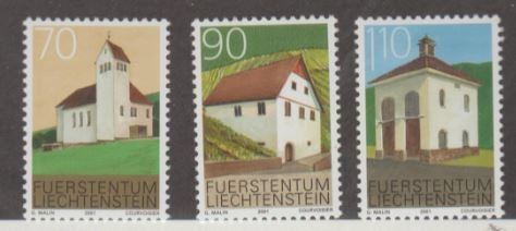 Liechtenstein Scott #1212-1213-1214 Stamps - Mint NH Set