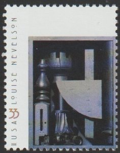 SC# 3381 - (33c) - Louise Nevelson, Black Cord - MNH Single