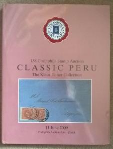 Auction Catalogue Klaus Eitner CLASSIC PERU stamps covers postal history