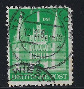 Germany AM Post Scott # 658b, used