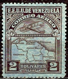 Venezuela 1932; Sc. # C30; O/Used Single Stamp