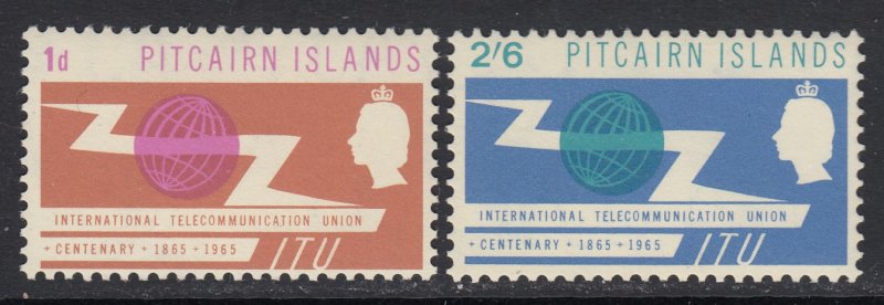 Pitcairn Islands, Sc 52-53 (SG 49-50), MNH