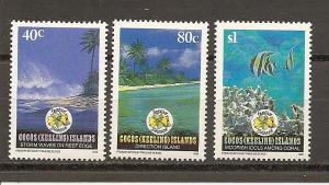 Cocos Islands 267-269 MNH