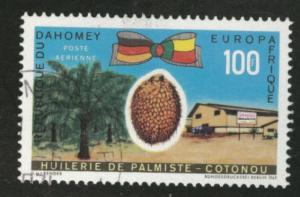 Dahomey Scott C105 used CTO 1969 Air Post stamp