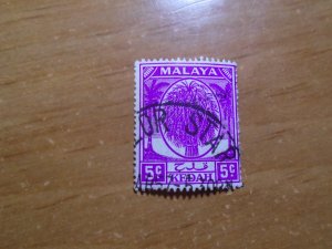 Malaya  Kedah  #  65   used