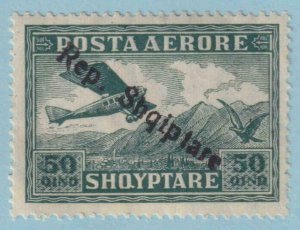 ALBANIA C11 AIRMAIL  MINT HINGED OG * NO FAULTS VERY FINE! - ANM