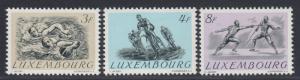 LUXEMBOURG 1952 - Helsinky Olympic Games  cv 85$ MNH**