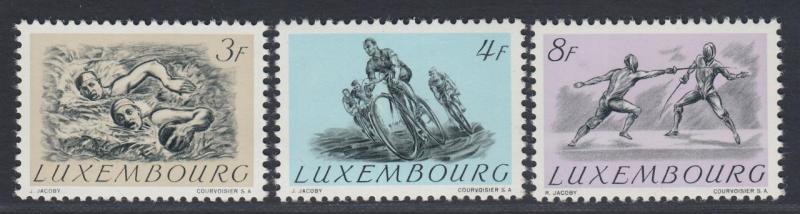 LUXEMBOURG 1952 - Helsinky Olympic Games  cv 85$ MNH**