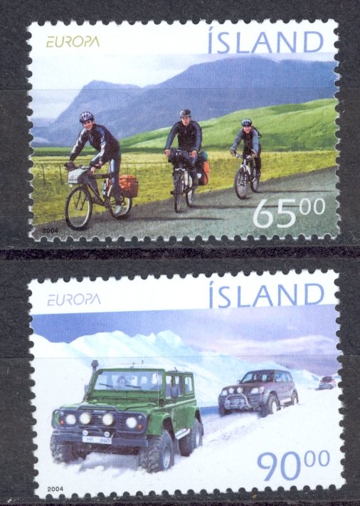 Iceland Sc# 1019-1020 MNH 2004 Europa