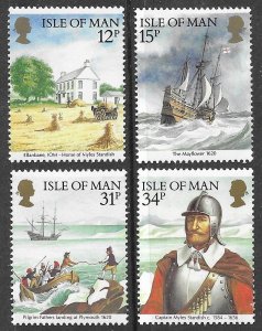 Great Britain-Isle Man # 308-11 AMERIPEX (4)  Unused LH