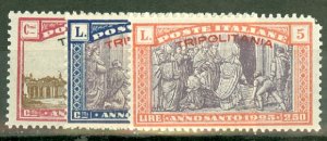 M: Tripolitania B1-6 MNH CV $45; scan shows only a few