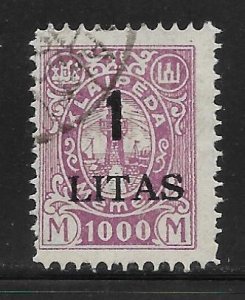 Memel (Klaipeda)- N80 1L on 1000m Lilac - Average Used