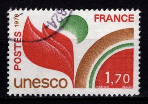 Unesco 1976 Leaf Emblem, 1f.70 [Used]