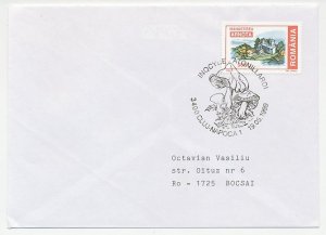 Cover / Postmark Romania 1999 Mushroom