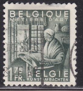 Belgium 378 Industrial Arts 1948