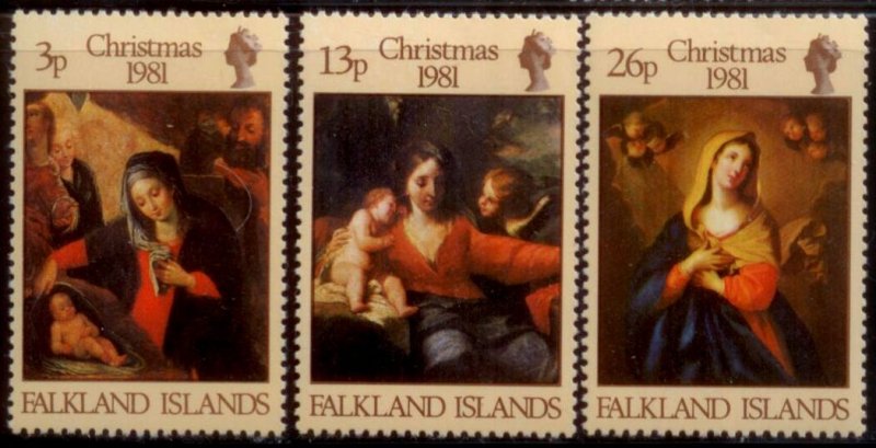 Falkland Islands 1981 SC# 331-3 MNH-OG E90
