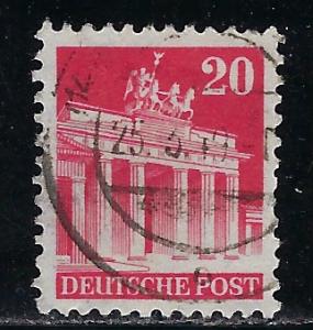 Germany AM Post Scott # 646, used