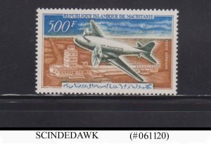 MAURITANIA - 1963 NOUAKCHOTT AIRPORT / AVIATION SCOTT#C19 - 1V MNH