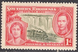 SOUTHERN RHODESIA SCOTT 38