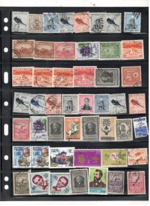 HAITI COLLECTION ON STOCK SHEET MINT/USED