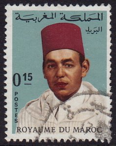 Morocco - 1968 - Scott #173 - used - King Hassan II