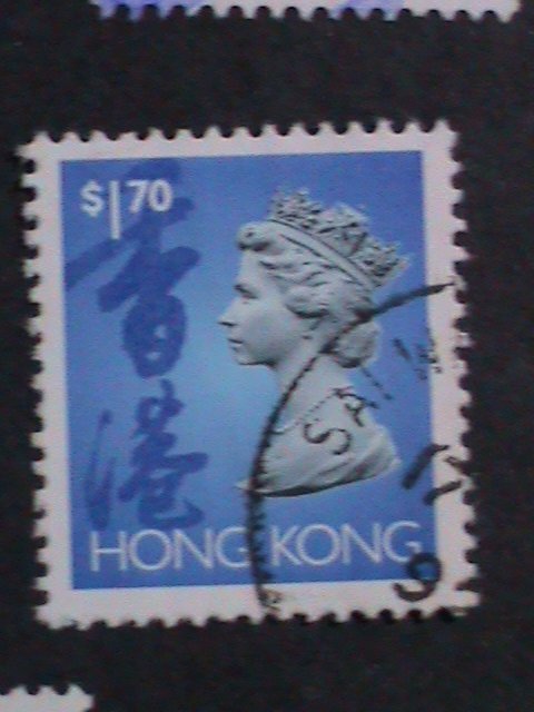 ​HONG KONG-1992-7- SC# 630//618 QUEEN ELIZABETH II USED SET VERY FINE